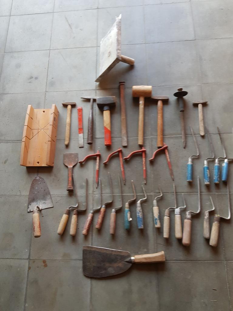 Lot gereedschap, Doe-het-zelf en Bouw, Gereedschap | Handgereedschap, Ophalen, Zo goed als nieuw