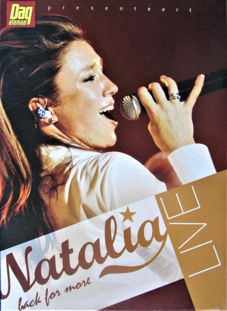 DVD MUZIEK- NATALIA LIVE, Cd's en Dvd's, Alle leeftijden, Ophalen of Verzenden, Zo goed als nieuw