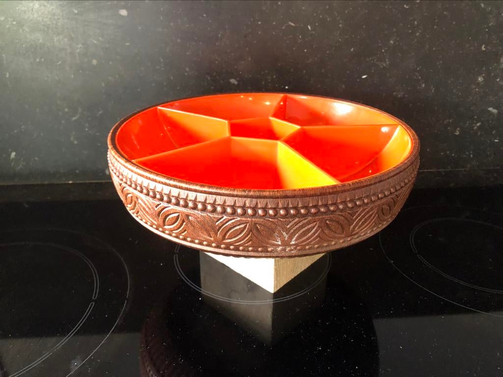 vintage EMSA snack kom plastic 70's, Antiek en Kunst, Ophalen of Verzenden