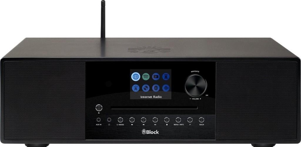 Audioblock SR-100 Internet Numérique Noir, TV, Hi-fi & Vidéo, Connexion MP3, Autres marques, Enlèvement ou Envoi, Comme neuf