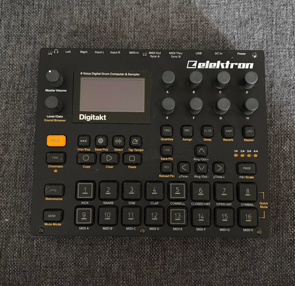 Elektron Digitakt1 8 Voice drum machine & sampler, Musique & Instruments, Enlèvement ou Envoi, Comme neuf