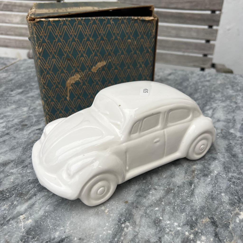 VW Kever Beetle Spaarpot wit, Verzenden, Zo goed als nieuw