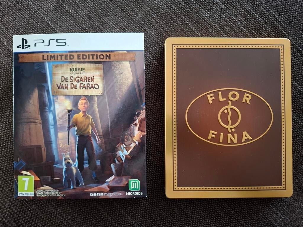 PS5 Tintin - Pharaoh's Cigars - édition limitée, Enlèvement ou Envoi, Neuf