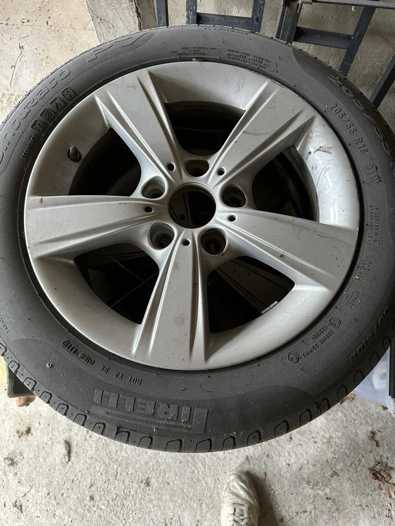 Velgen bmw 1, Auto-onderdelen, Banden en Velgen, Ophalen, Gebruikt, 16 inch, Winterbanden