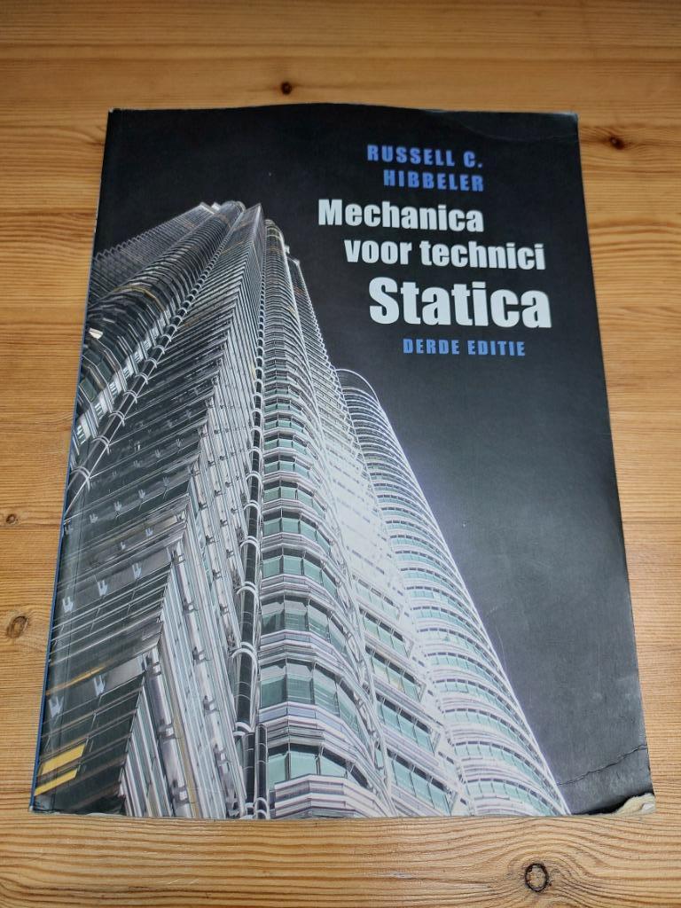 Mechanica voor technici Statica, Enlèvement ou Envoi, Utilisé, Autres sujets/thèmes, Russell C. Hibbeler