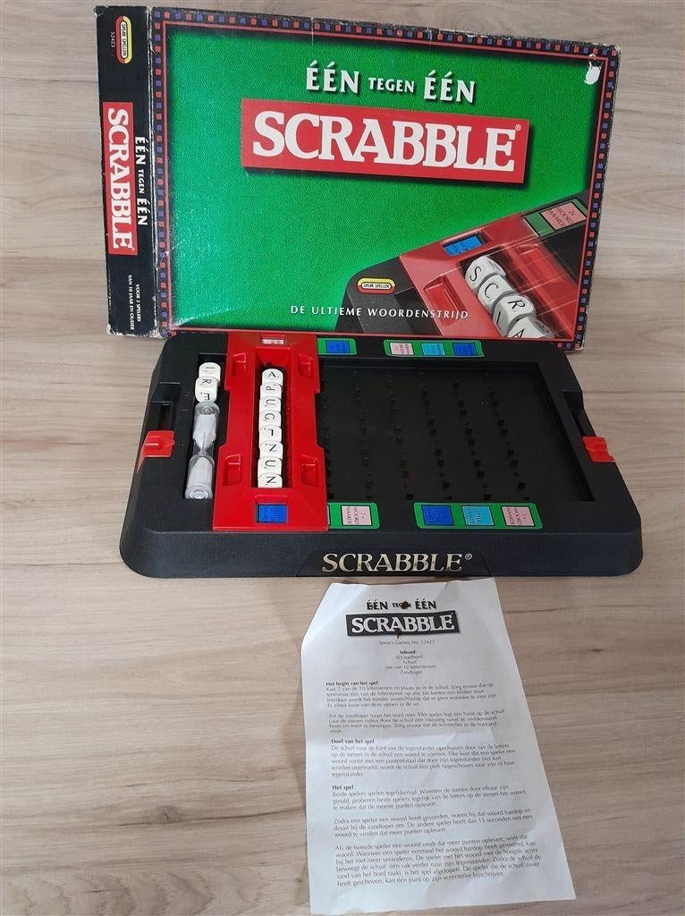 Een tegen een Scrabble - s1329, Verzenden, Zo goed als nieuw