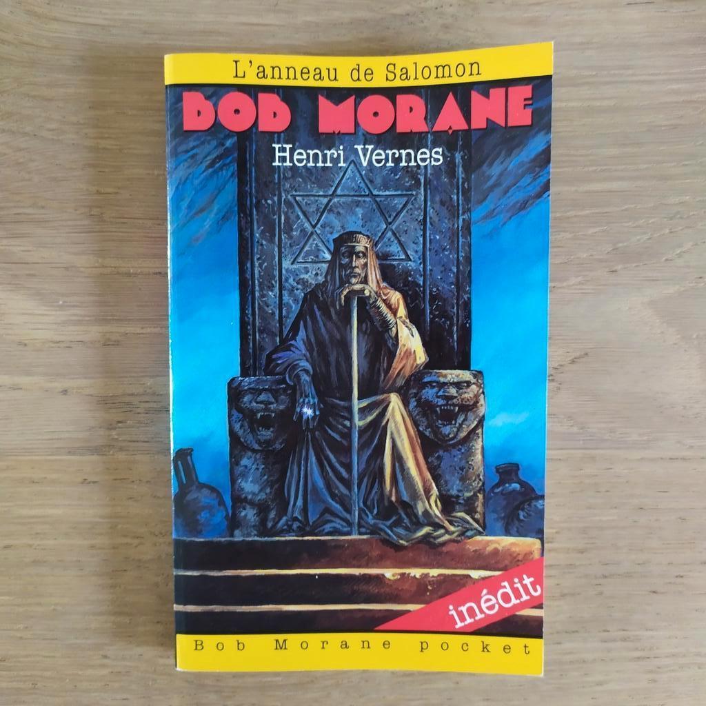 Bob Morane inédit L'anneau de Salomon Henri Vernes EO TBE, Livres, Enlèvement ou Envoi, Henri Vernes