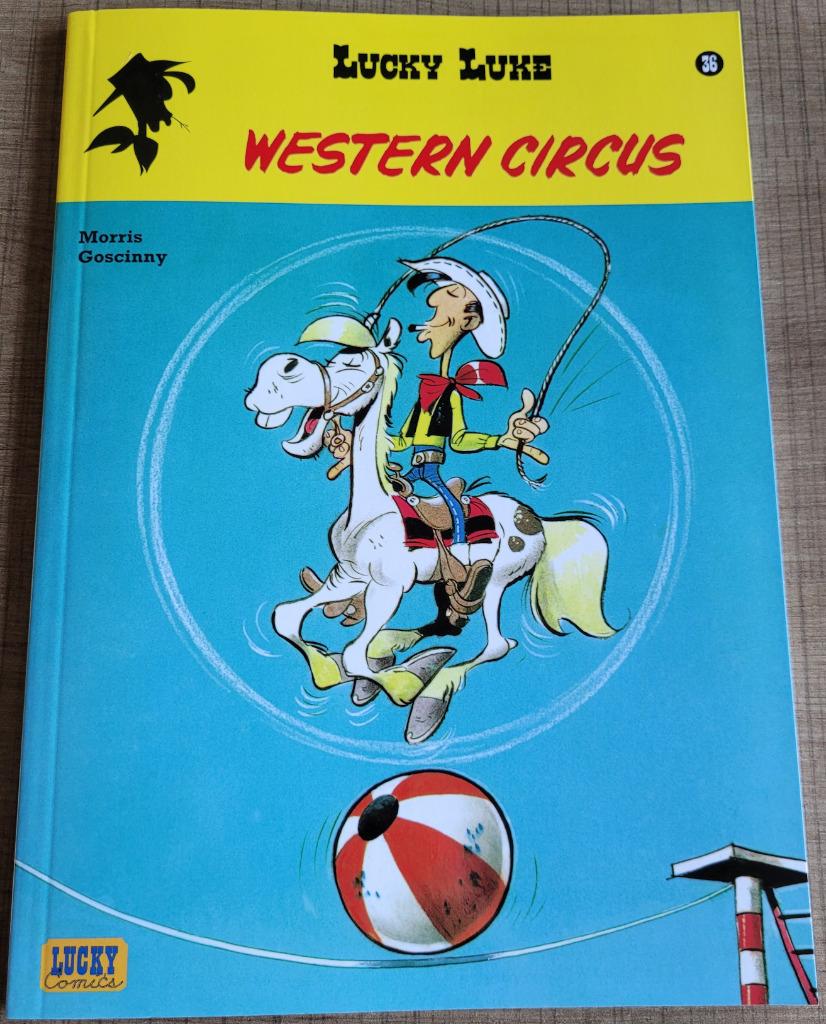Speciale stripuitgave: Lucky Luke - Western Circus (Lucky Co, Une BD, Enlèvement ou Envoi, Comme neuf