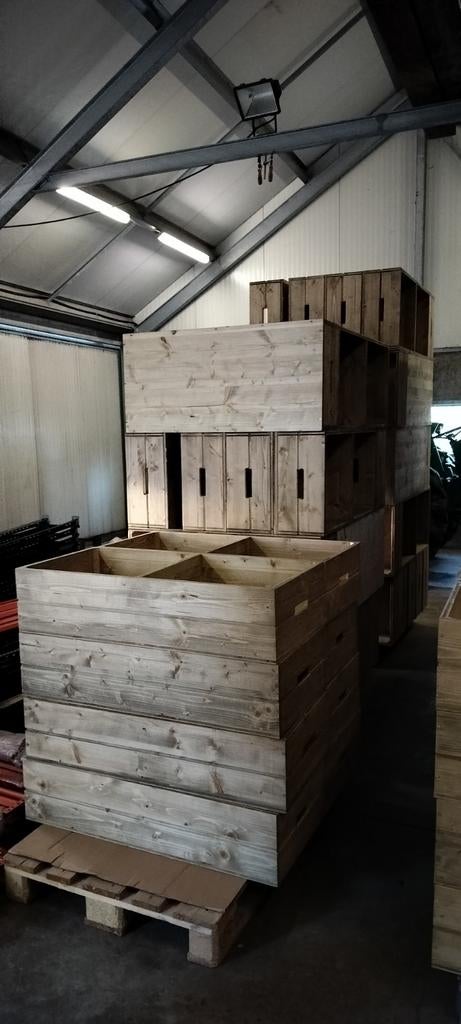 Houten kisten!!nieuw!!, Zakelijke goederen, Stock en Retail | Partijen goederen, Ophalen