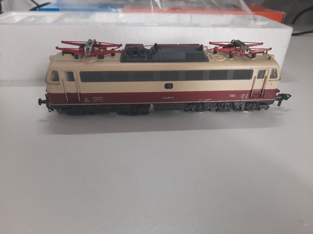 Roco BR 112 DB TEE-locomotief — Duitsland — Zeer goede st, Ophalen, Gebruikt, Roco, Gelijkstroom