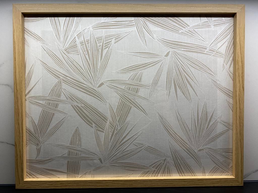 Bladeren Crème 50x40 (nieuw), Ophalen of Verzenden, Nieuw, Hout