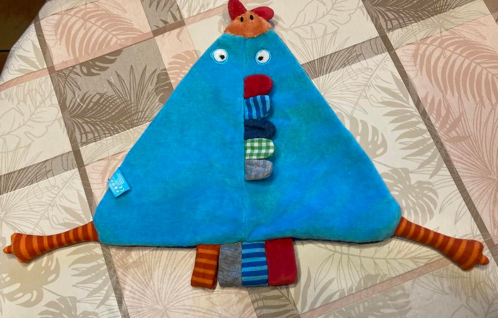 Knuffeldoekje Lief met knisper binnenin., Kinderen en Baby's, Speelgoed | Knuffels en Pluche, Ophalen of Verzenden