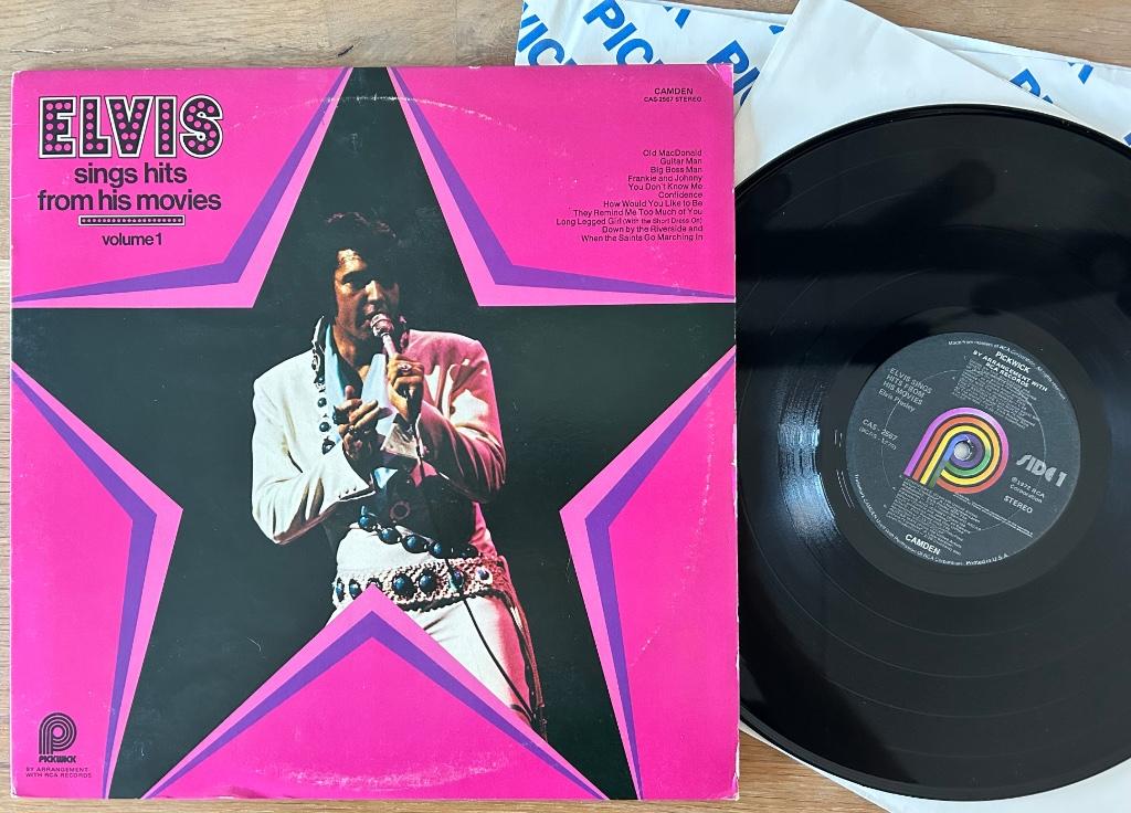 ELVIS PRESLEY - Sings hits from his movies volume 1 ( LP ), Enlèvement ou Envoi, 12 pouces