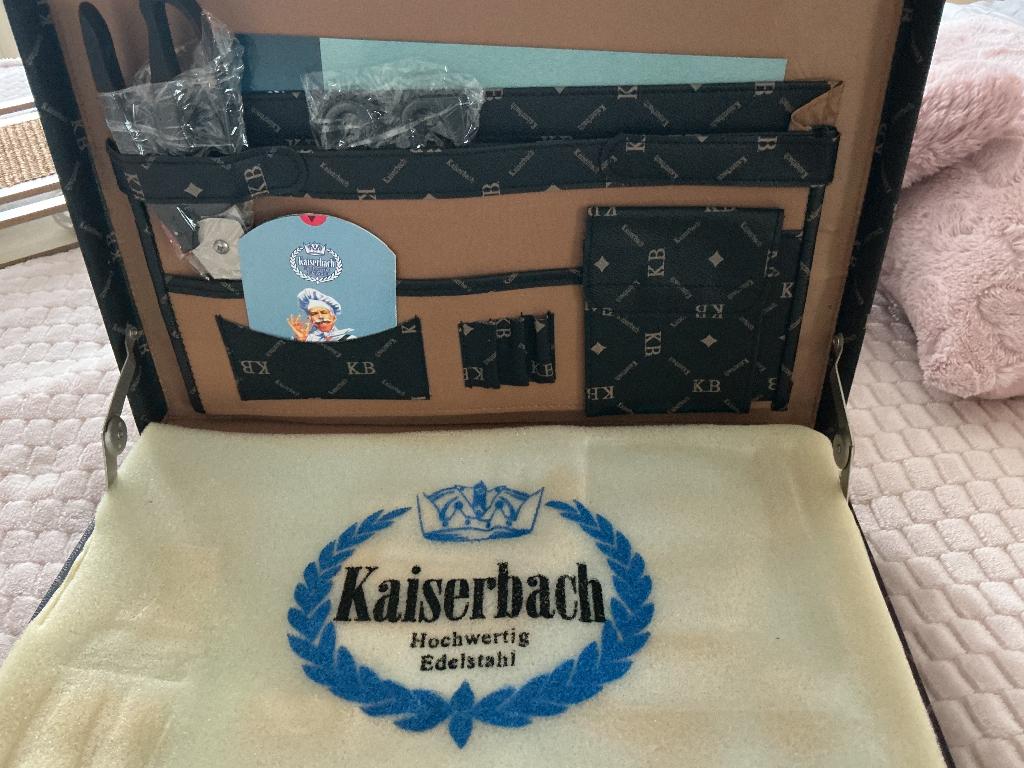 Nieuwe koffer Kaiserbach  voor barbecue en pizza 35€, Ophalen of Verzenden, Nieuw, Overige merken