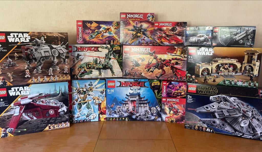 ENORME LEGO SETS COLLECTIE NIEUW/SEALED, Enlèvement ou Envoi, Neuf, Ensemble complet, Lego
