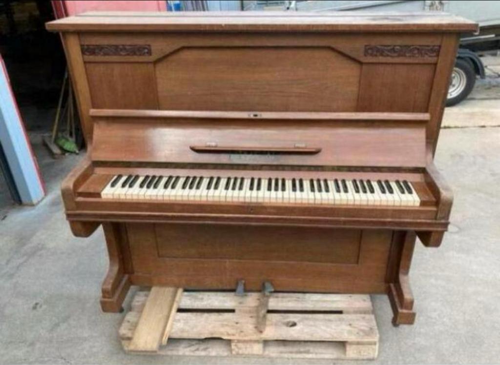 Thein houten piano orgel buffet piano, Musique & Instruments, Pianos, Enlèvement, Piano