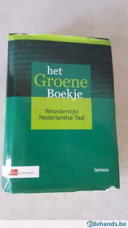 Het Groene Boekje (woordenlijst Nederlands taal) - Lannoo, Boeken, Woordenboeken, Ophalen of Verzenden, Gelezen, Nederlands