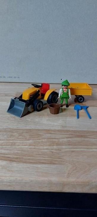 Playmobil le tracteur du maraîcher, Enlèvement, Comme neuf