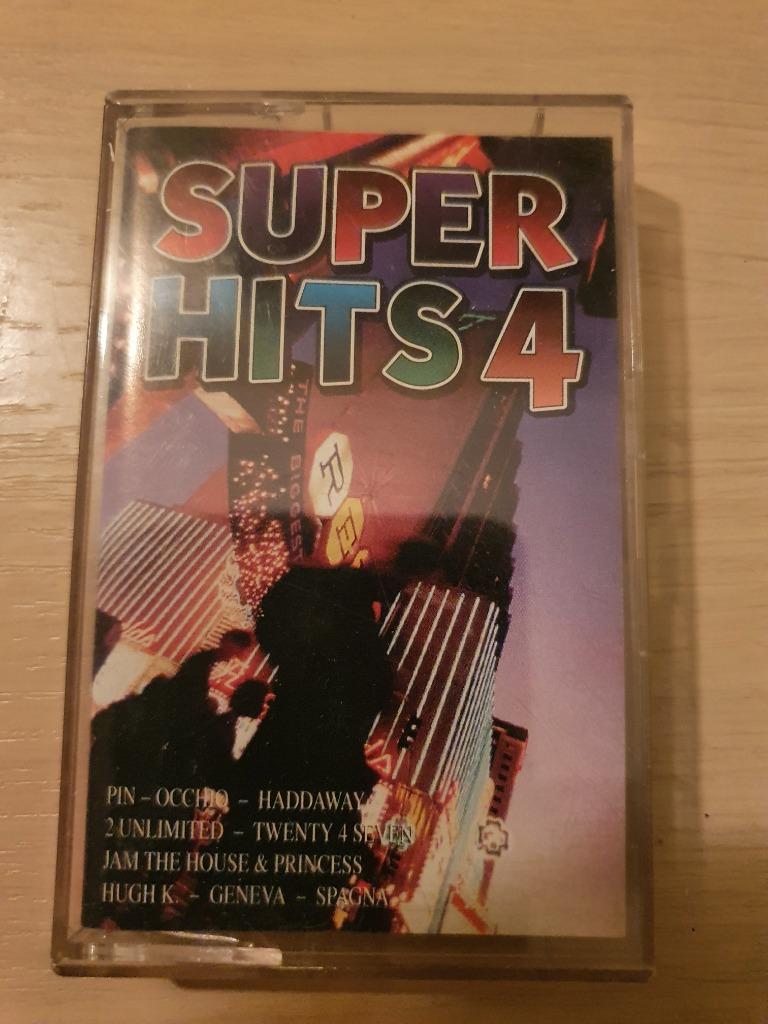 K7 audio super hits vol 4 variété dance, CD & DVD, Cassettes audio, Enlèvement ou Envoi, Originale, Dance, Comme neuf