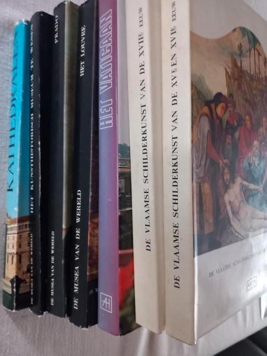 Boeken over schilderkunst , musea,kathedralen, Enlèvement ou Envoi