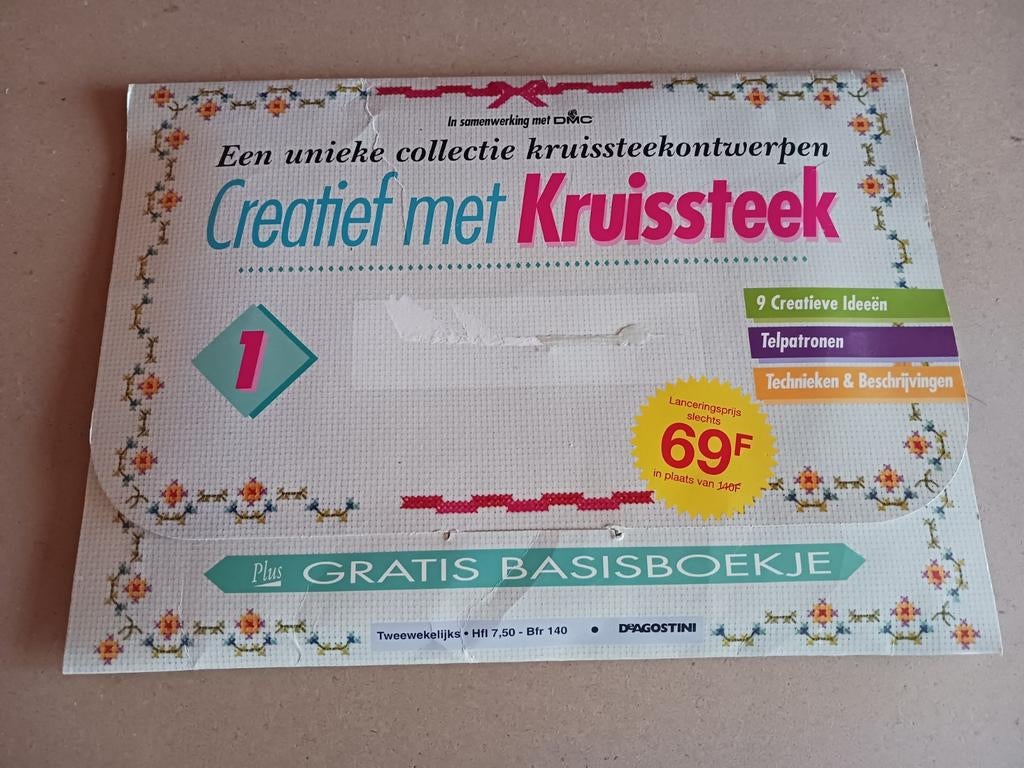 Creatief met kruissteek, Hobby en Vrije tijd, Ophalen of Verzenden, Zo goed als nieuw