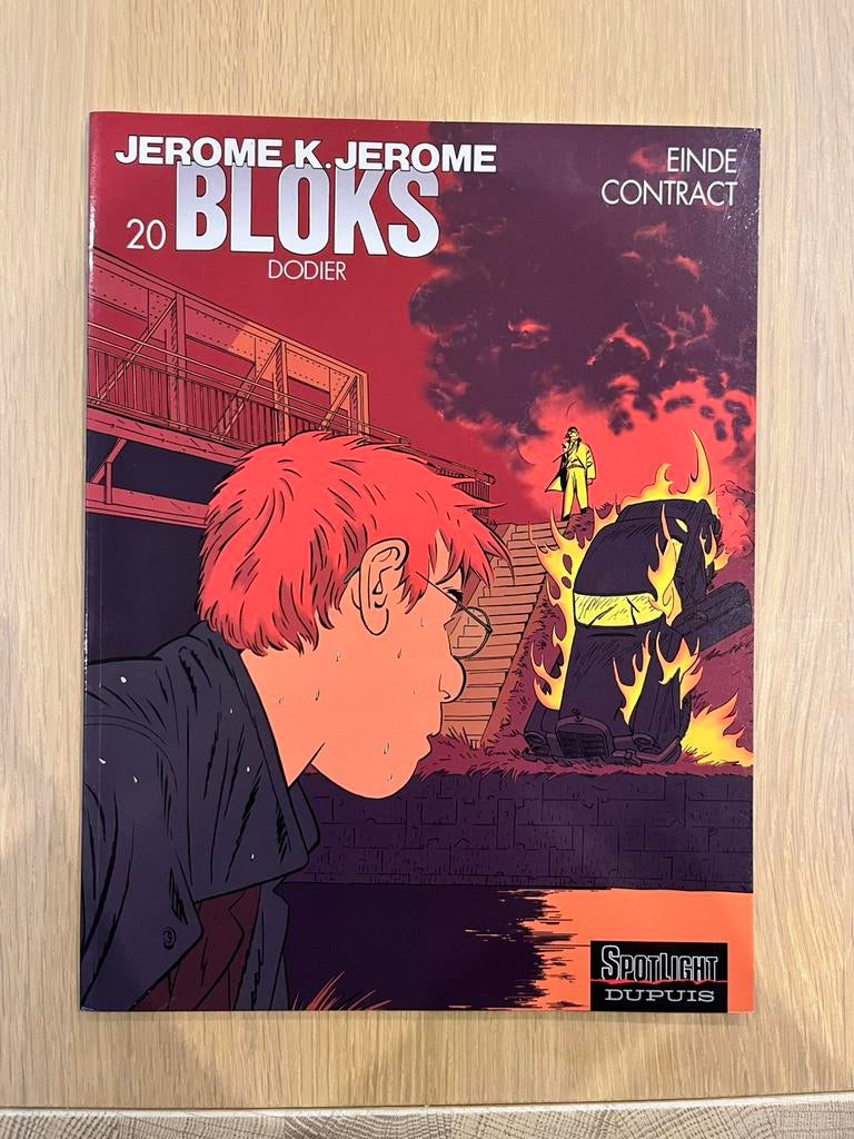 Jerome K. Jerome Bloks - 20 - Einde contract, Boeken, Stripverhalen, Eén stripboek, Ophalen of Verzenden