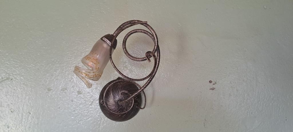 2 lampes suspendues forgées, Enlèvement ou Envoi, Comme neuf