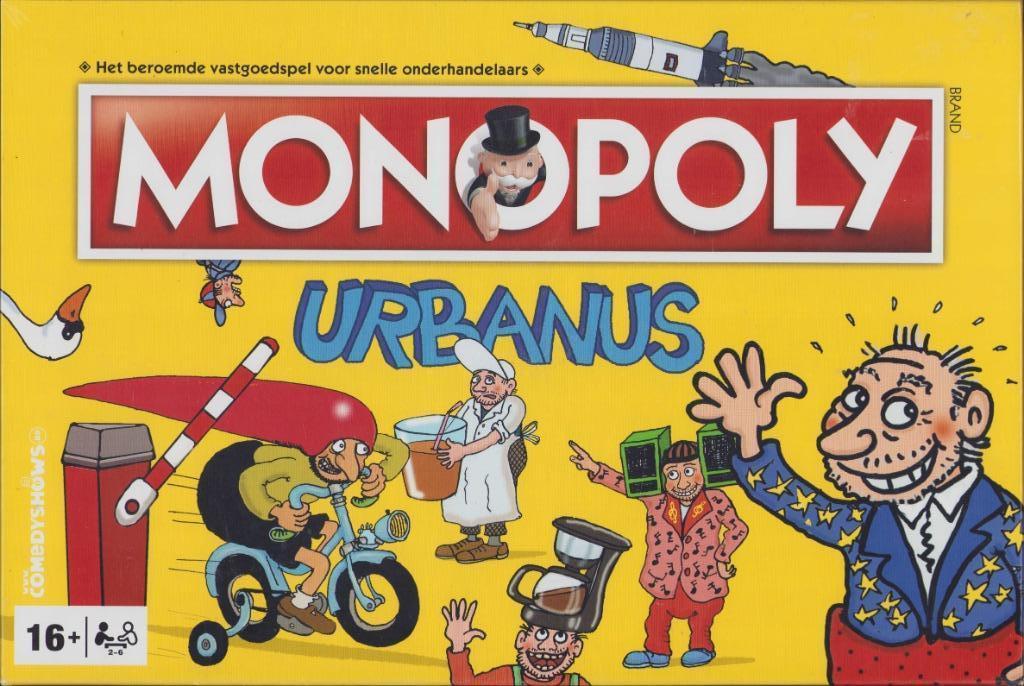 Monopoly Urbanus - nieuw nog in verpakking, Hobby en Vrije tijd, Vijf spelers of meer, Ophalen of Verzenden, Nieuw, Www.winningmoves.de