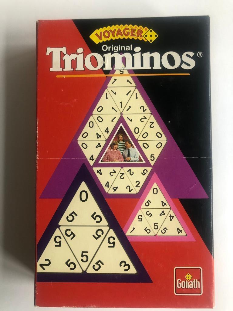 Voyager Original Triominos par Goliath, Hobby & Loisirs créatifs, Trois ou quatre joueurs, Enlèvement ou Envoi, Comme neuf, Goliath