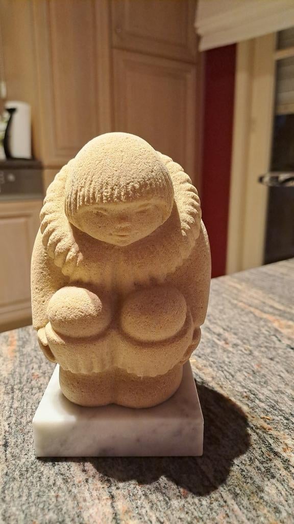 Beeldje op blok (Stone Art), Enlèvement ou Envoi, Comme neuf
