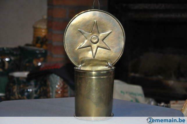 ancien porte brosse a cheveu mural en cuivre, Antiquités & Art, Antiquités | Bronze & Cuivre, Enlèvement ou Envoi