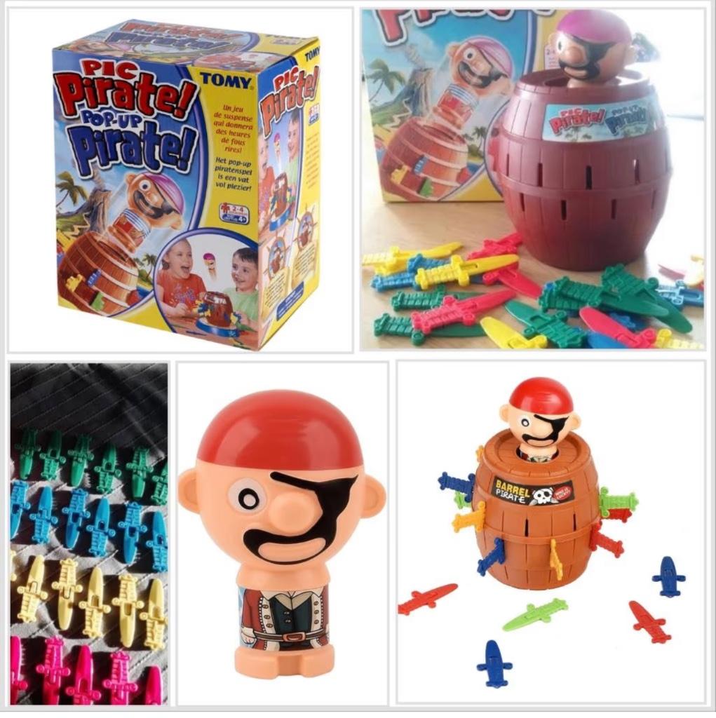 jeux de société Pic’Pirate +4ans Tomy - État Neuf Complet, Enlèvement, Neuf, Découverte