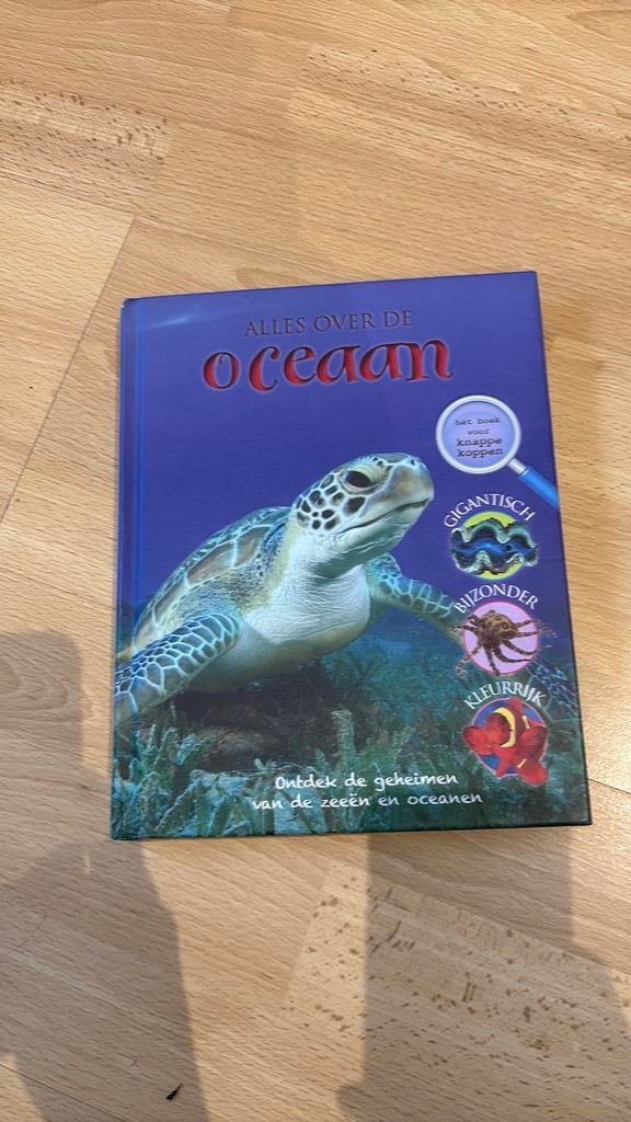 Alles over de oceaan (boek), Boeken, Dieren en Huisdieren, Ophalen of Verzenden, Zo goed als nieuw, Vissen