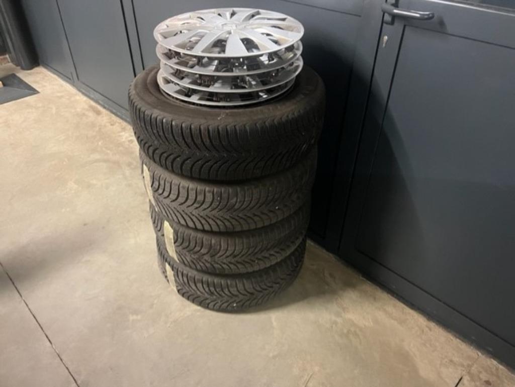 occasie set winterwielen renault scenic 2009-2016, Ophalen, Gebruikt, 16 inch, Banden en Velgen