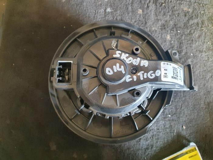 Moteur de ventilation chauffage d'un Skoda Citigo, Enlèvement ou Envoi, 3 mois de garantie, Utilisé, Skoda