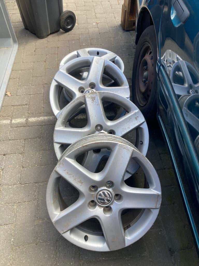 Vw golf velgen, Ophalen, Zo goed als nieuw