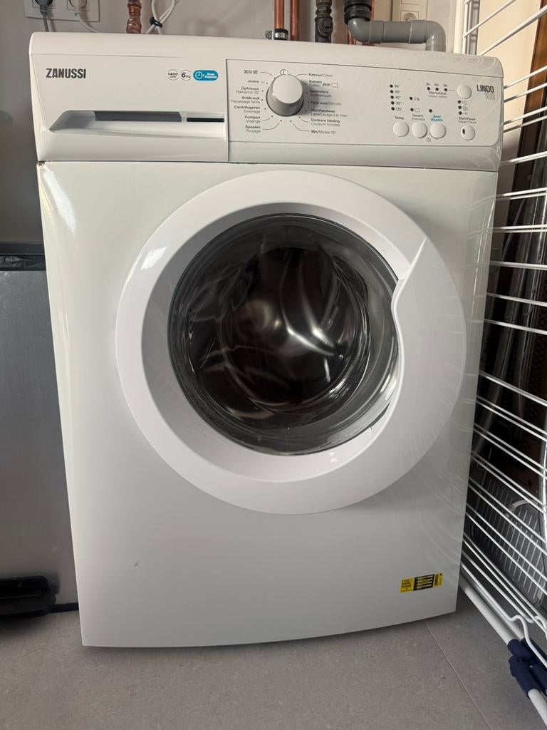 Wasmachine Zanussi, 6 tot 8 kg, Ophalen, Gebruikt, Voorlader