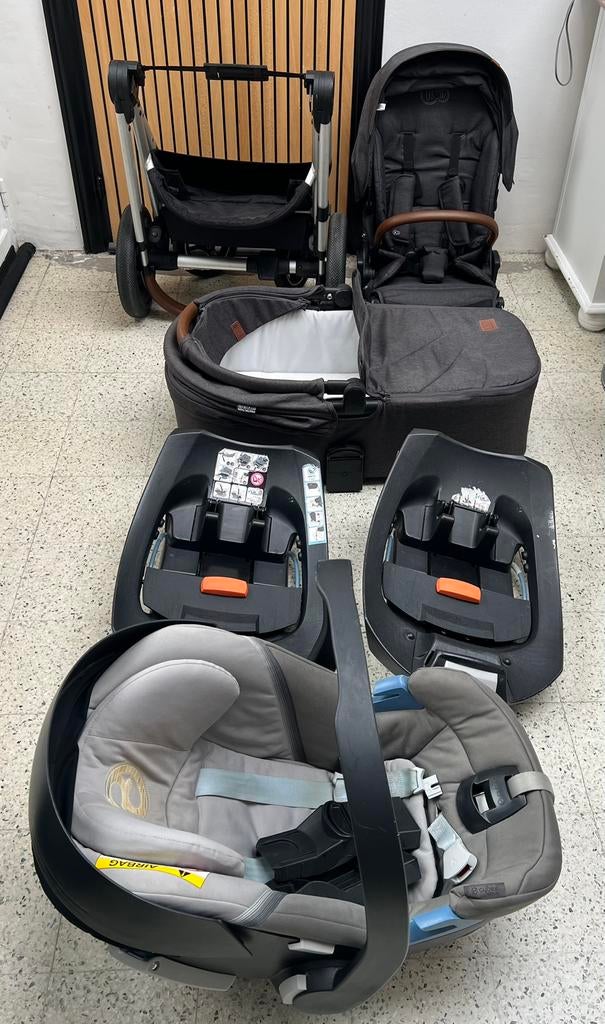 Set complet pousette Kinderkraft + cosy Cybex, Enfants & Bébés, Poussettes & Combinaisons, Autres marques, Avec siège auto, Enlèvement