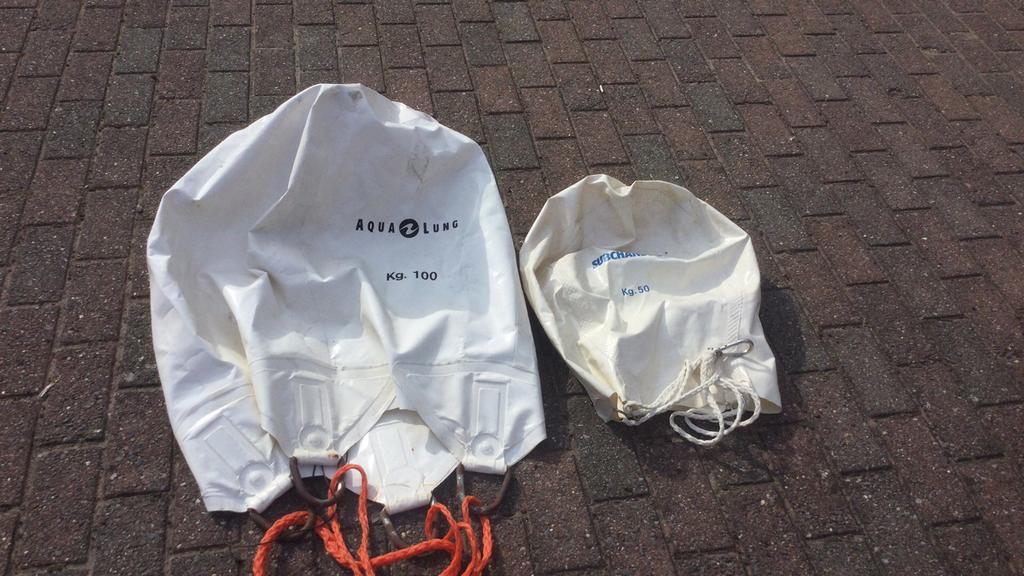 PARACHUTE DE LEVAGE 100 kilos et 50 kilos plongée, Sports & Fitness