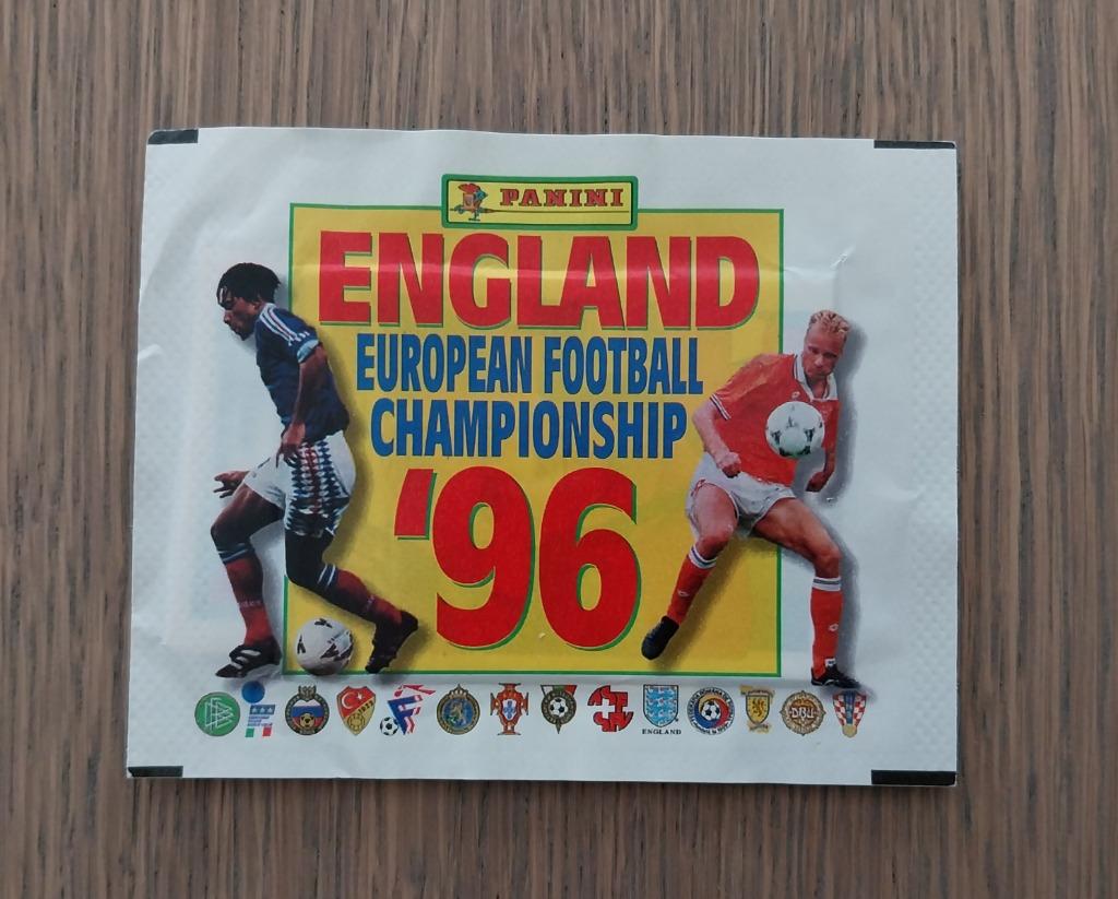 Panini EK Euro 96 zakje packet versie UK nieuwstaat, Ophalen of Verzenden, Nieuw