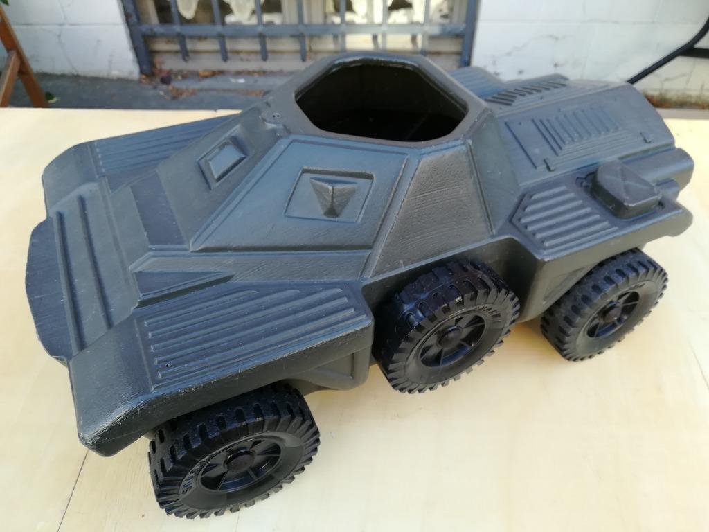 Vintage Command Armored Car ACTION MAN CHERILEA GB Années'60, Enlèvement ou Envoi, Utilisé, 1:5 à 1:8, Voiture