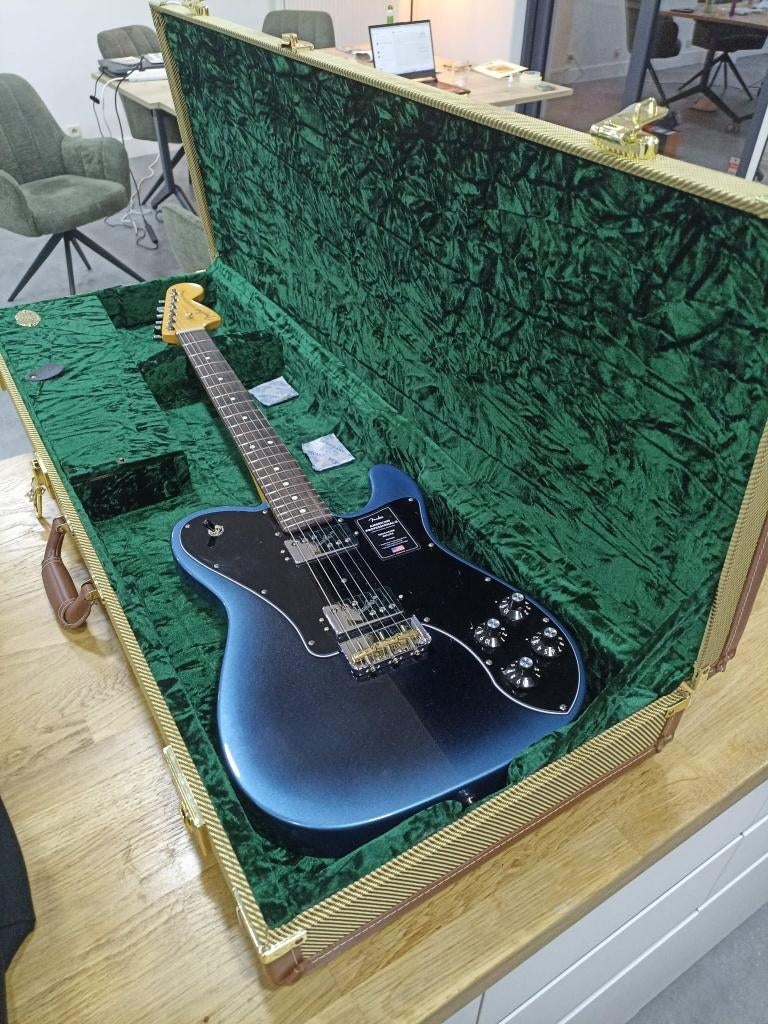 Fender American Professional II Telecaster Deluxe, Enlèvement, Comme neuf, Solid body, Fender