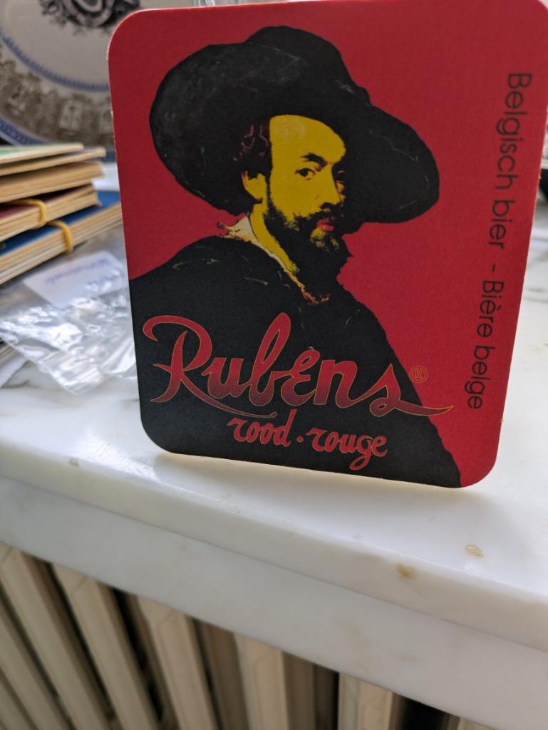 Rubens, Verzamelen, Biermerken, Ophalen of Verzenden, Zo goed als nieuw, Viltje(s)