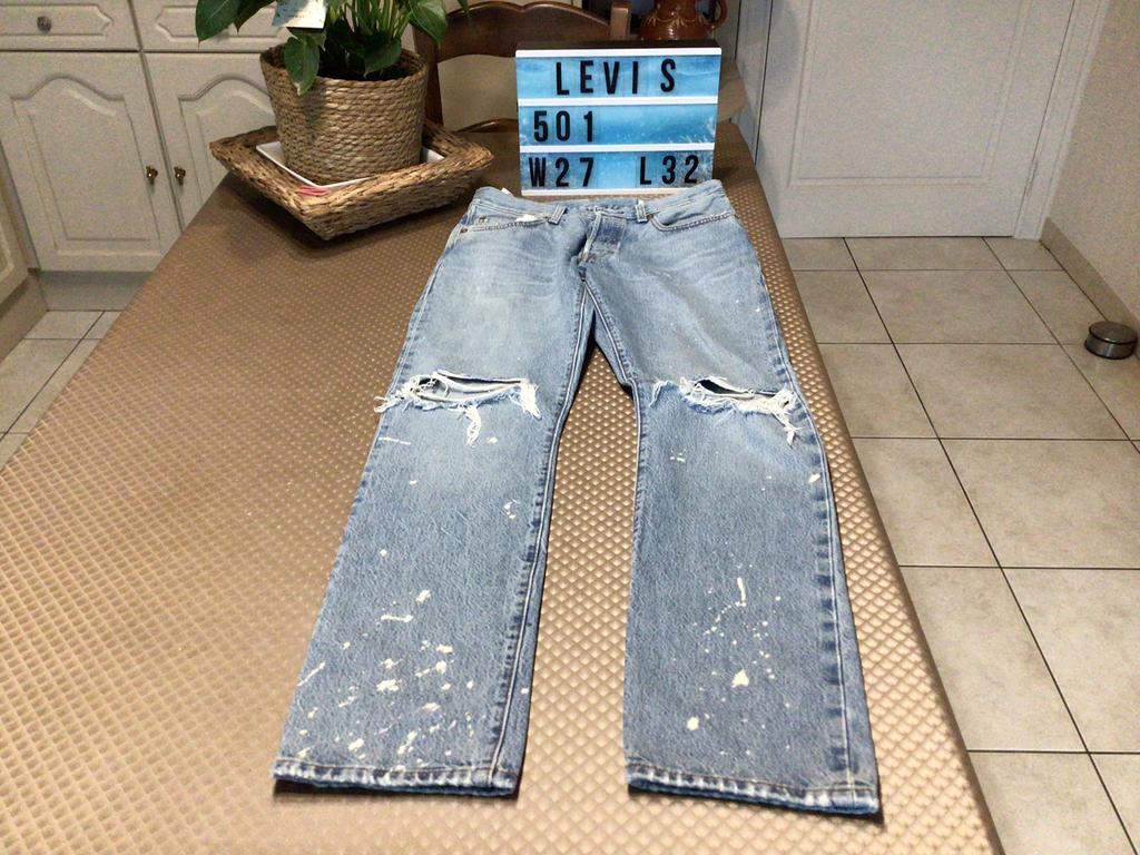 Levi,s 501 white oak, Ophalen of Verzenden, Zo goed als nieuw
