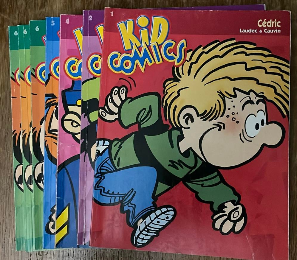Kid Comics strip, Boeken, Ophalen, Gelezen