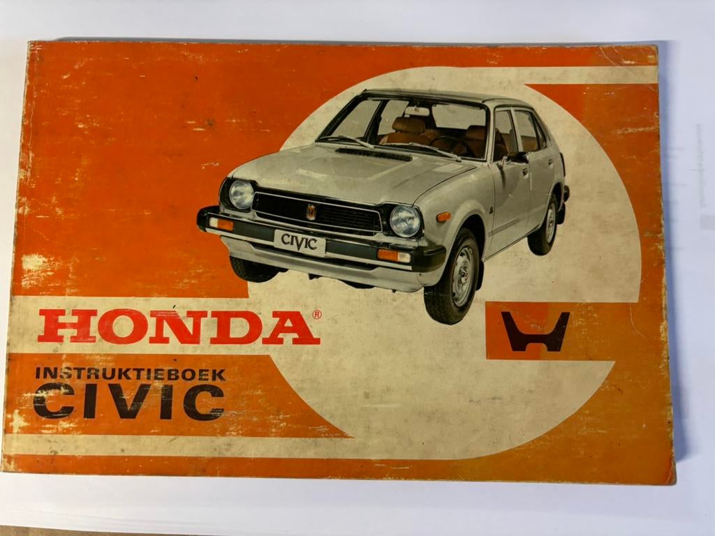 Gebruiksaanwijzing Honda Civic, Auto diversen, Handleidingen en Instructieboekjes, Ophalen of Verzenden