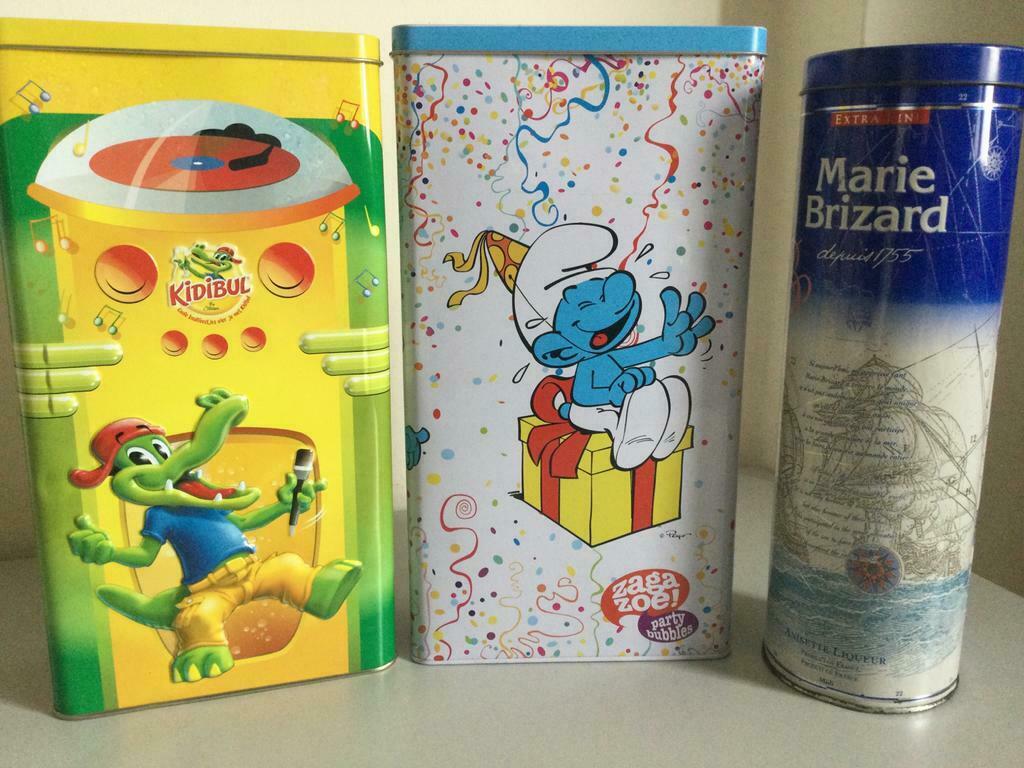 Choix de 3 grandes boîtes, 2 petites boites en fer blanc, Enlèvement ou Envoi, Neuf