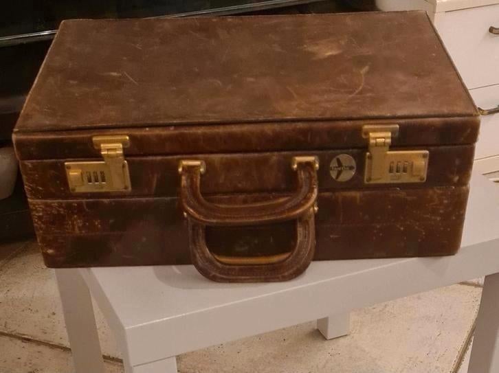 Valise pilote vintage avec belle patine, Enlèvement ou Envoi, Autres types