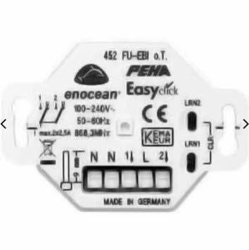 PEHA EnOcean Easyclickpro ontvanger 2-kanaals bidirectionee, Doe-het-zelf en Bouw, Ophalen of Verzenden, Nieuw, Overige typen