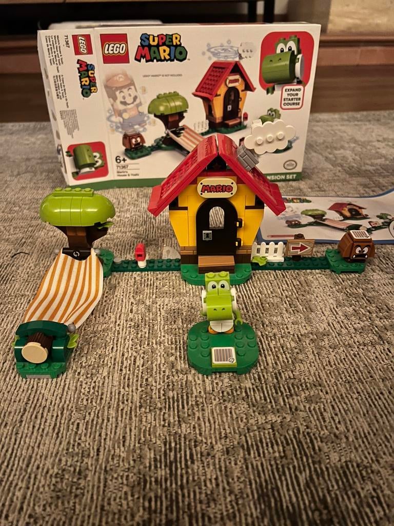 Lego 71367 - Mario’s house & yoshi, Ophalen of Verzenden, Zo goed als nieuw, Lego